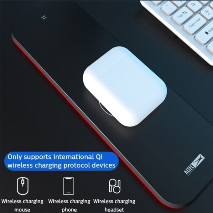Altec Lansing ALMP7604 RGB Wireless Charging Keyboard Mat 1