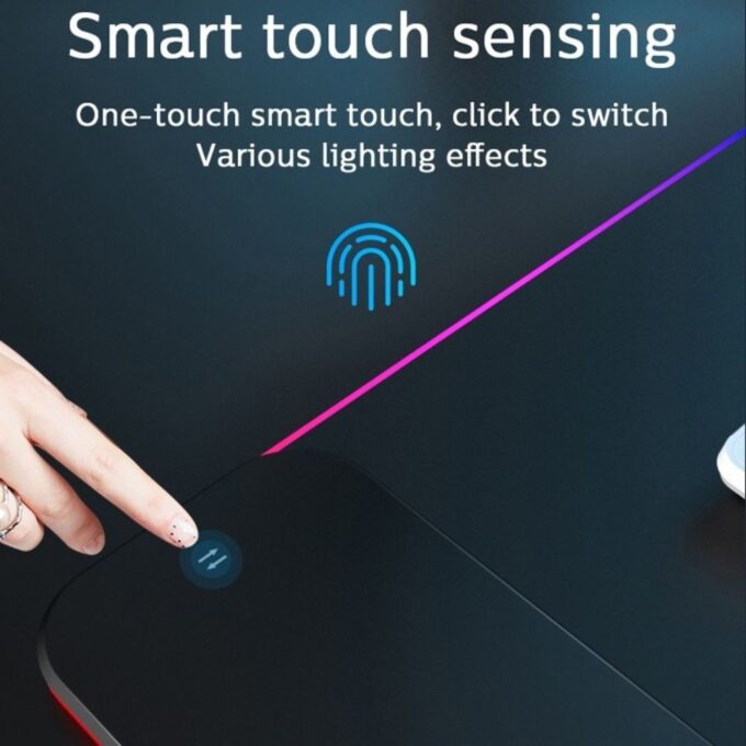Altec Lansing ALMP7604 RGB Wireless Charging Keyboard Mat 2