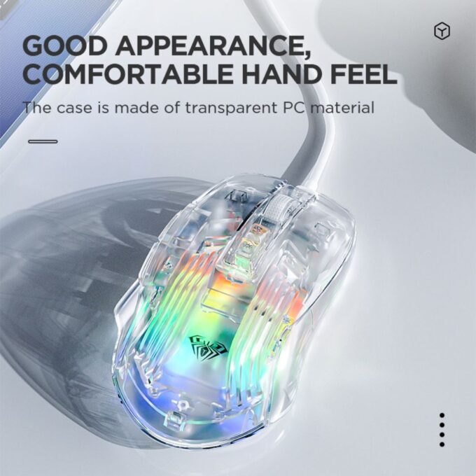 Aula S80 Wired Gaming Mouse Transparent 7200 DPI (3)