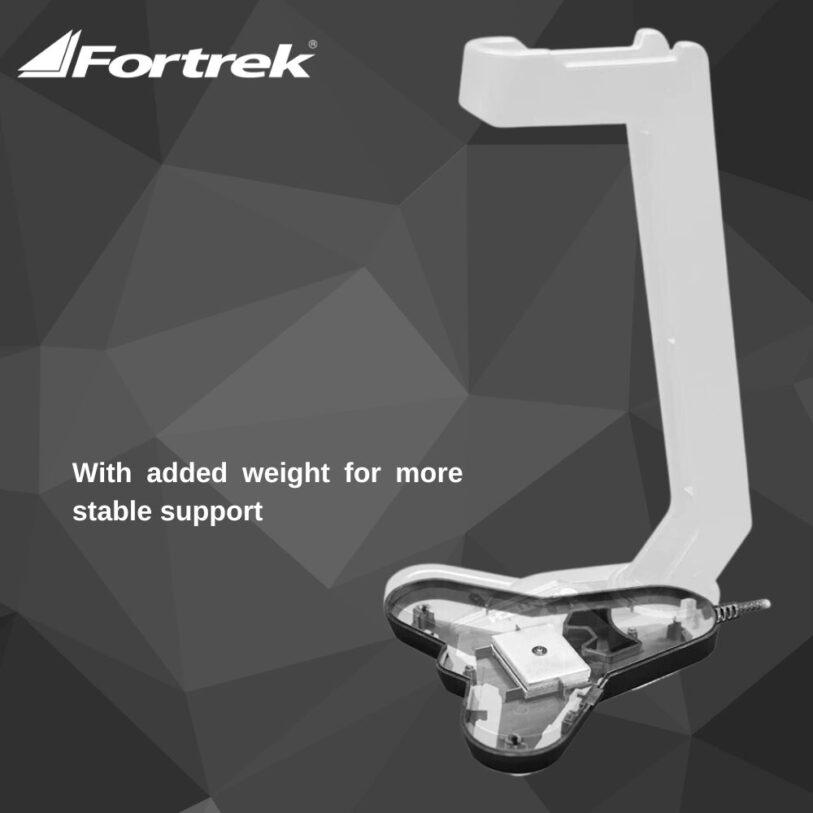 Fortrek 70534 Vickers Gaming RGB Headset Stand Support 1