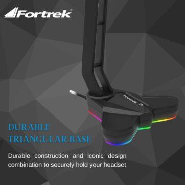 Fortrek 70534 Vickers Gaming RGB Headset Stand Support 2