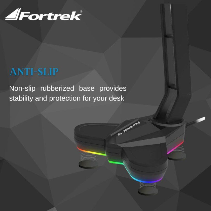 Fortrek 70534 Vickers Gaming RGB Headset Stand Support 3