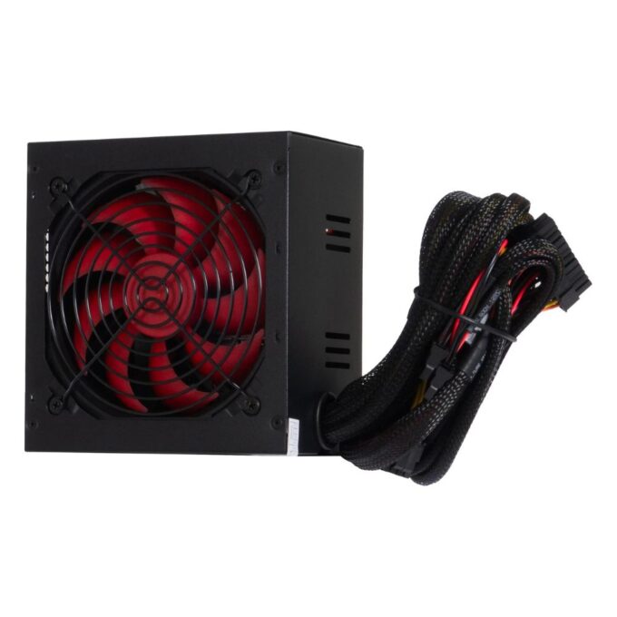 Fortrek Crusader 500W ATX Gamer Bivolt Computer Power Supply PSU, High Performance Gaming Support, Black