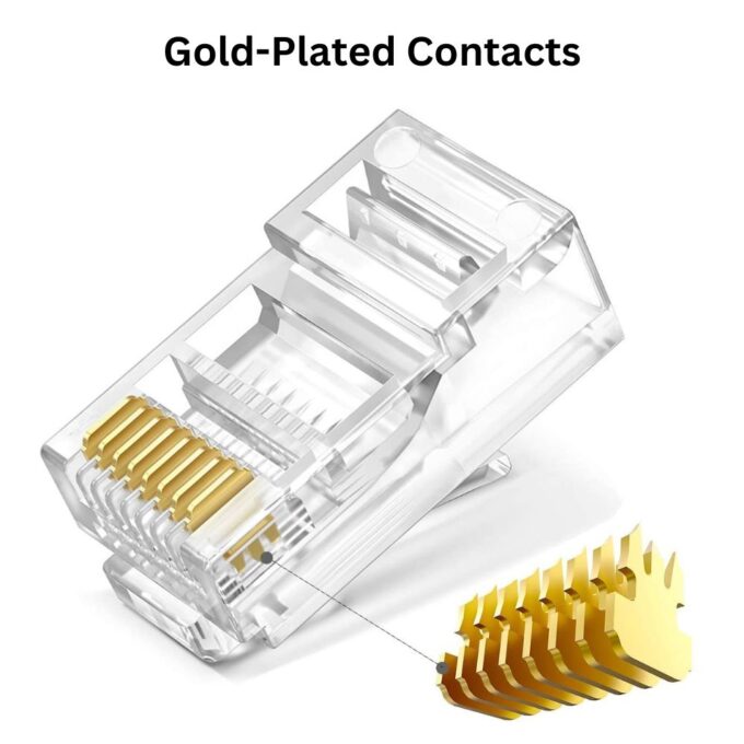 Fortrek Male RJ45 Cat6 Connector 5