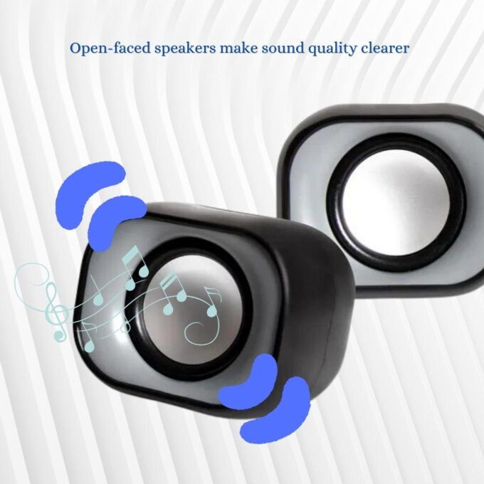 Fortrek SK 300 Wired Computer Desktop Speaker MIni 1