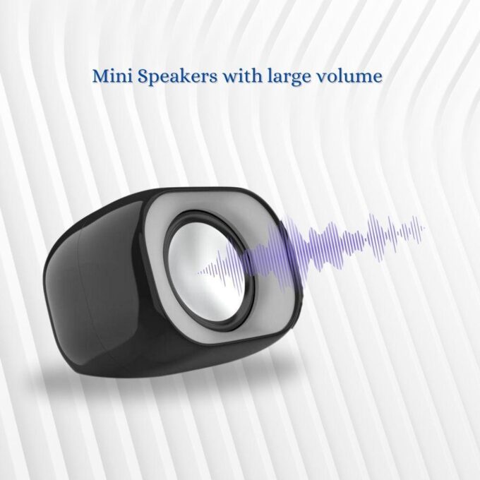 Fortrek SK 300 Wired Computer Desktop Speaker MIni 2