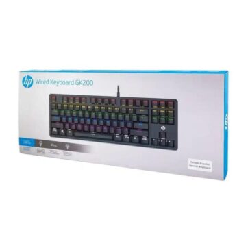 HP GK200 Mechanical Wired Gaming Keyboard with Metal Panel 7