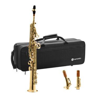 Harmonics HST 410L Bb Straight Soprano Saxophone