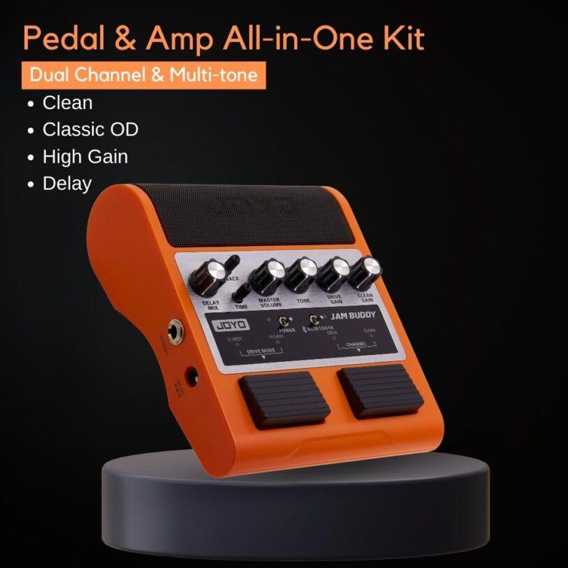 JOYO JAM BUDDY Portable Guitar Practice Amplifier and Pedal 5