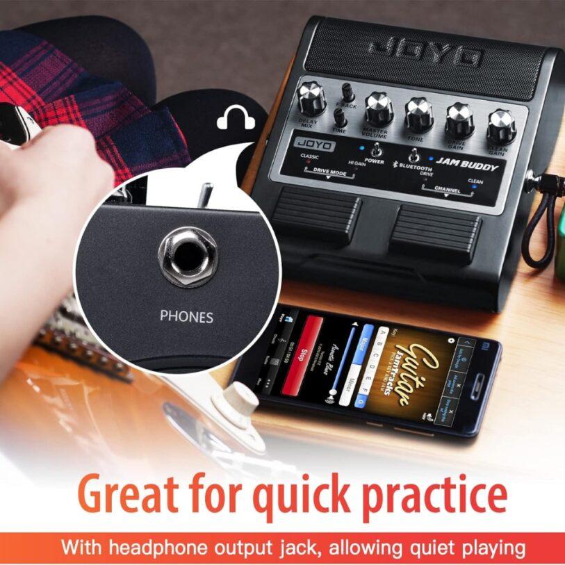 JOYO JAM BUDDY Portable Guitar Practice Amplifier and Pedal 7