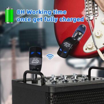 JOYO JW 03 24GHz Wireless Guitar System Transmitter Receiver 5
