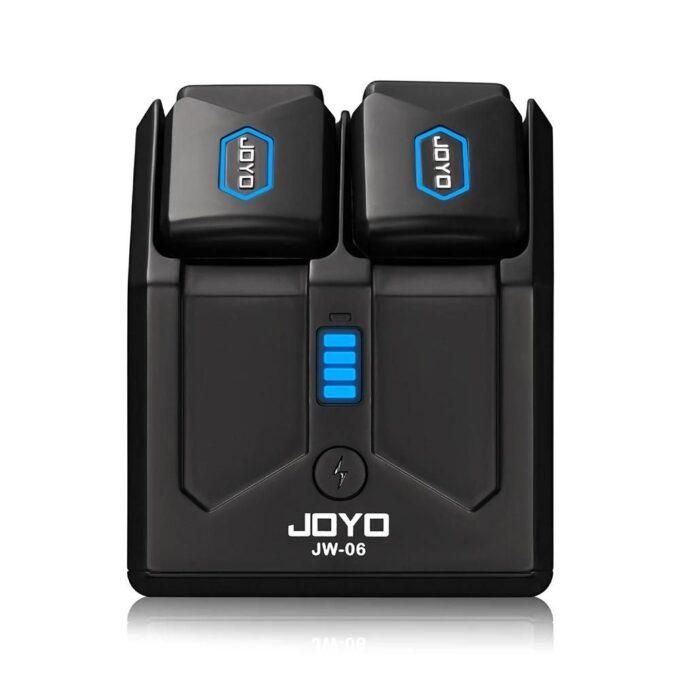 JOYO JW-06 5.8GHz Digital Wireless Guitar Transmitter and Receiver with Portable Charging Case for Guitar, Bass, and Electric