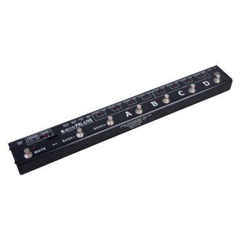 Joyo PXL-PRO Guitar Foot Effect Pedal Controller, Dual 4-Channel 8 Loop Programmable FX Switcher with Amp Switching, Black