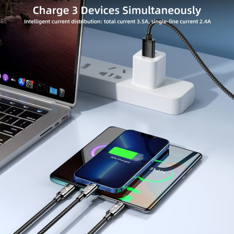 Joyroom 3 in 1 Fast Charging Cable 12
