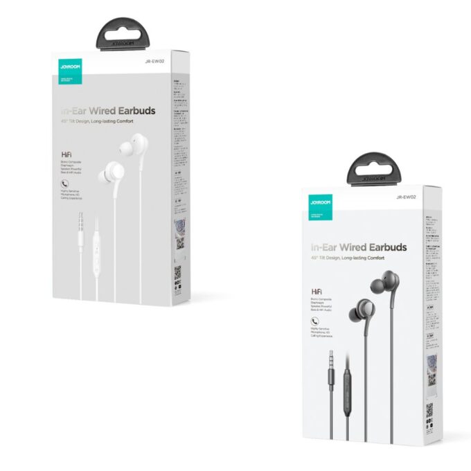 Joyroom JR EW02 35mm In Ear Wired Earphones 1