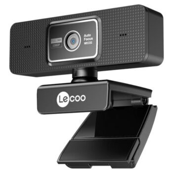 Lecoo 2K HD Web Cam Built-in Microphone, USB Web Camera for Video Conferencing, Home Office, Zoom, Skype