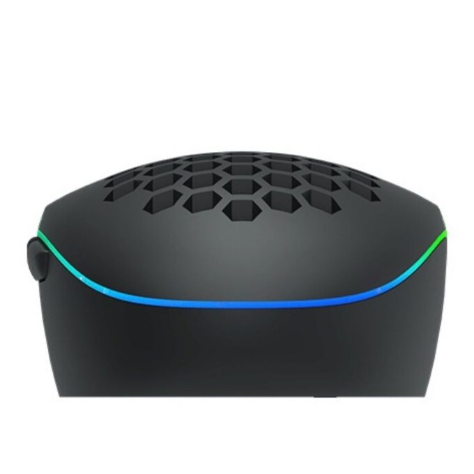 Lecoo MS105 RGB Gaming Mouse, Wired Ergonomic Optical Mouse, 4-Speed Adjustable DPI up to 3200 for PC, Laptop, Computer, Black