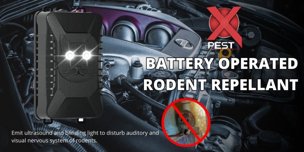 X Pest AR28 Under Hood Ultrasonic Mouse Rodent Repellent for Car Engine 1